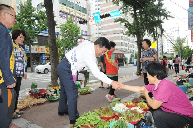 신울산 시장방문