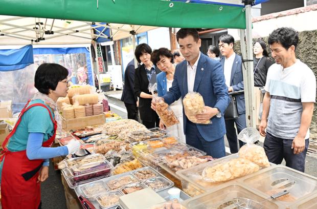 반구시장 수요장 개장식