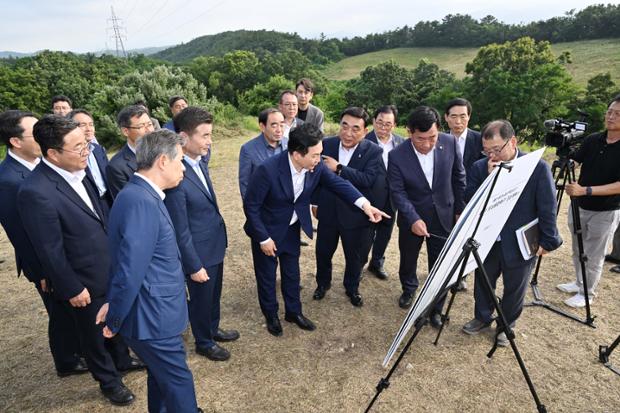 도시융합특구_토교통부장관_다운목장 방문