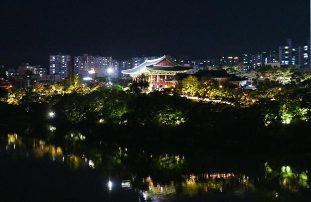 태화루주변 시가지 전경