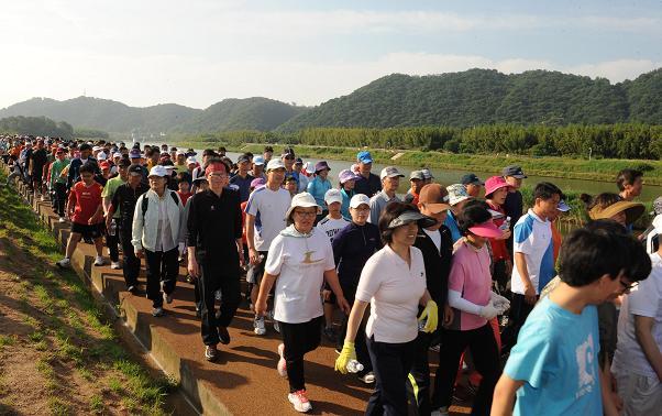 중구사랑 건강달리기 대회(태화 십리대밭 축구장)