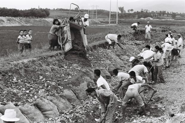 수해복구현장