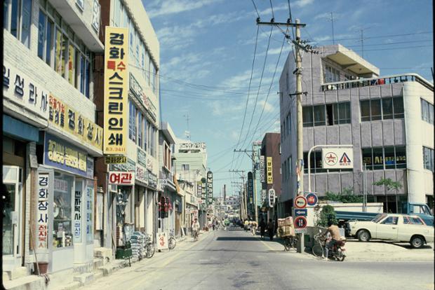 우정동삼거리전경