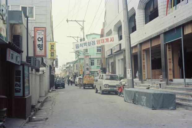 옥교동 새치입구 주변시가지 풍경