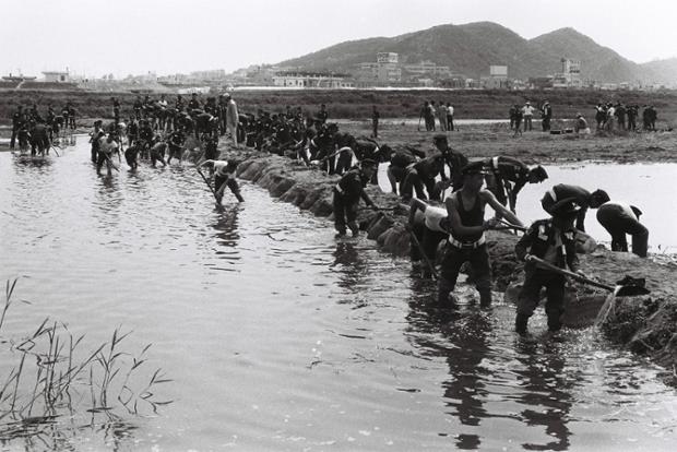 수해복구현장