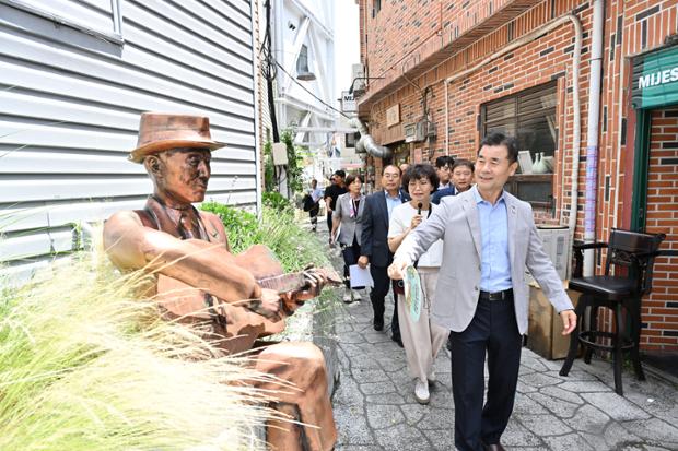 성남골목길 상품화를 위한 현장순회