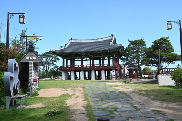 함월루에서본 시가지전경