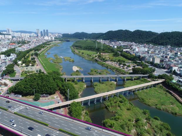 다운동 및 삼호교 드론촬영