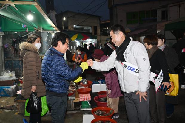 구역전시장_설맞이 전통시장 방문