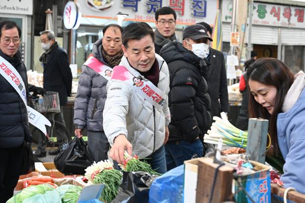 구역전시장_설맞이 전통시장 방문