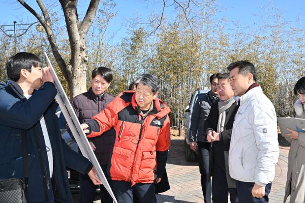 중구청사 둘레길 조성 현장 현장점검